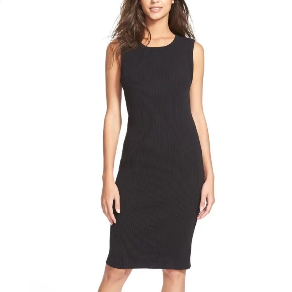 James Perse ribbed tank dress 1